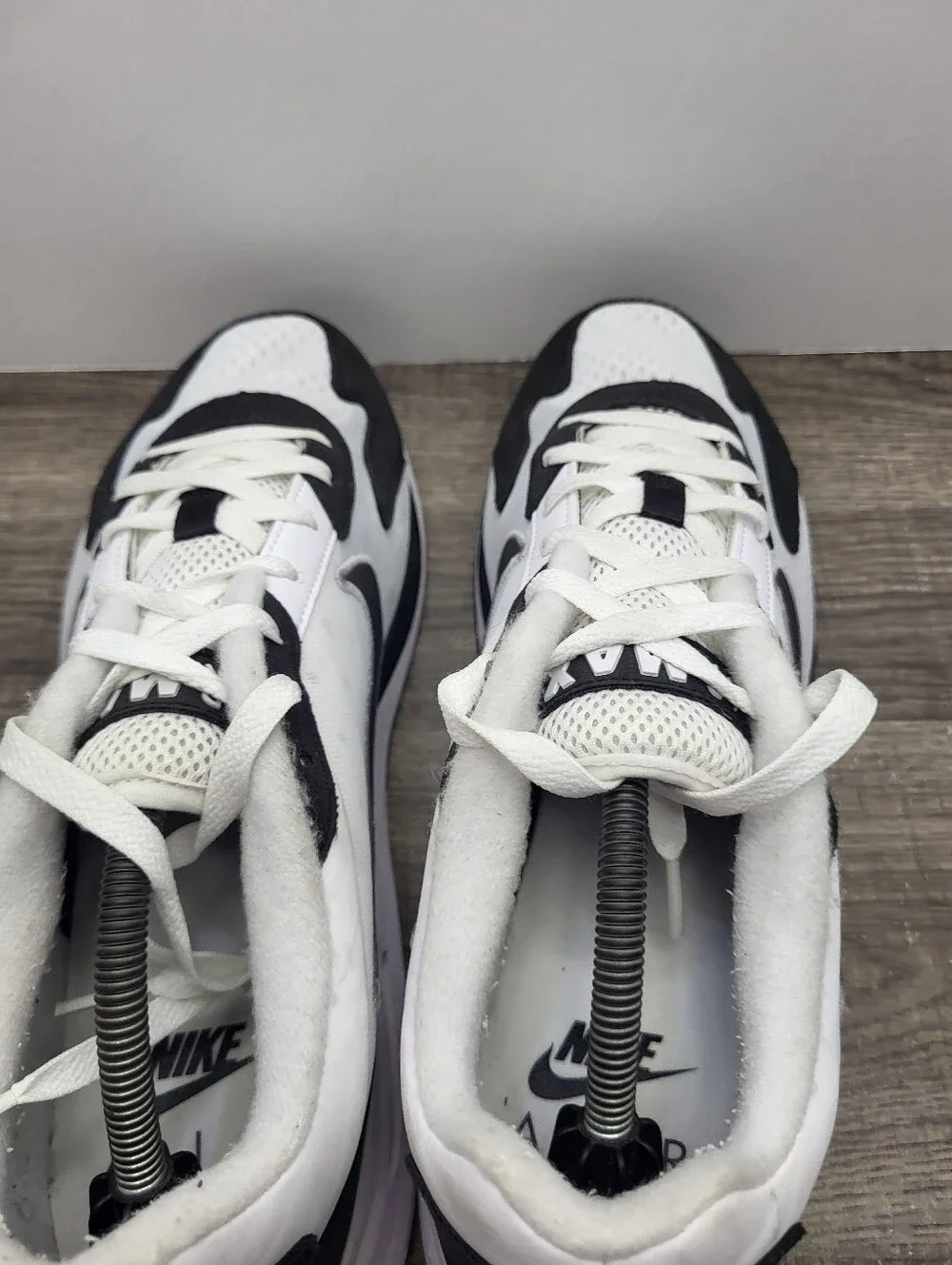 Nike Air Max Solo White/Black Panda Mesh Low Top Shoes Sneakers Men's Size 12